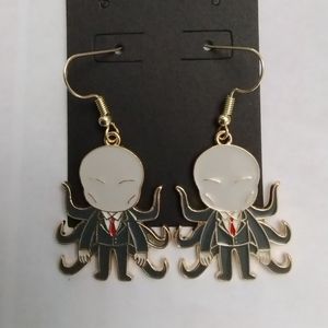 New Slender Man Earrings